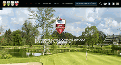 Desktop Screenshot of golfduvaudreuil.com